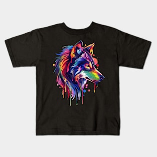 Wolf Conservation Efforts Kids T-Shirt